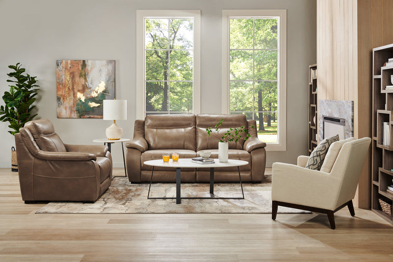 Kort & Co. Nico 51\" Modern Oval Coffee Table - White Sinetered Stone with Dark Grey Metal Legs