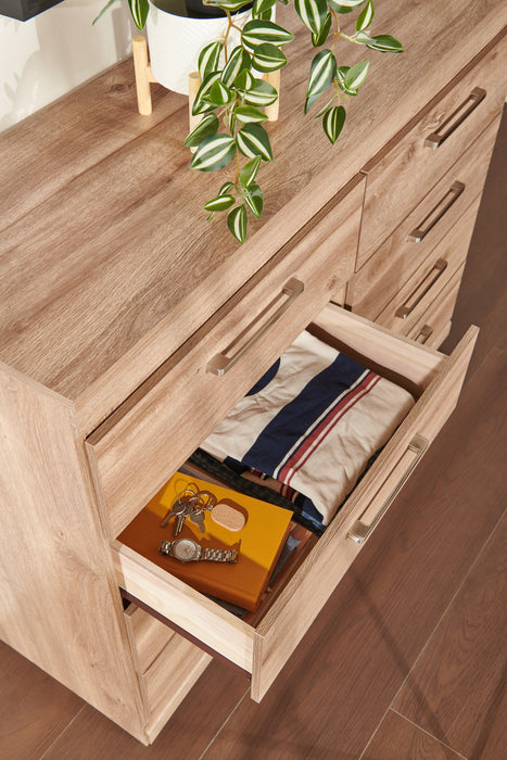 Oakley Bedroom 8-Drawer Dresser, 49\"W x 37\"H, Made in Canada - Natural