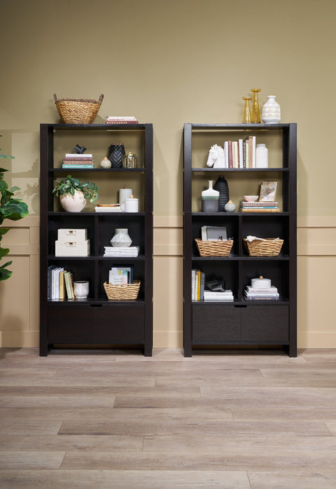 Oscar Owen 36\" Bookcase with Drawer & 6 Shelves - Espresso