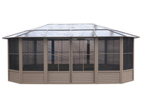 Gazebo Penguin Florence - Solarium 12x18 Polycarbonate Roof