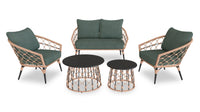 Kort & Co. Panama 5-Piece Patio Conversation Set 