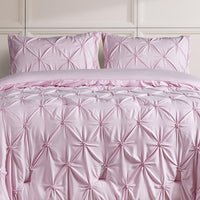Penelope 2-Piece Twin Comforter Set - Pink 