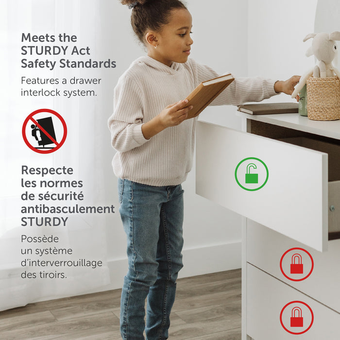 Tassio 5-Drawer Chest - Weathered Oak