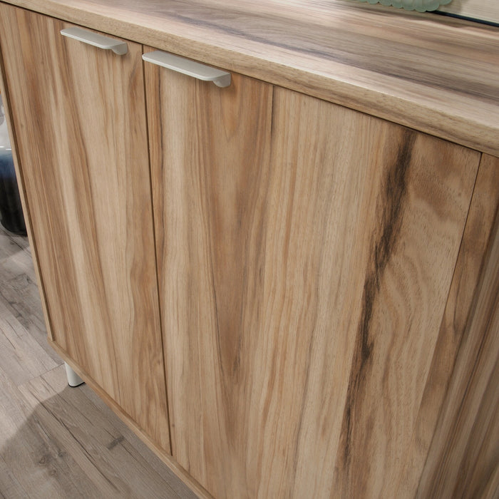 Portage Park 14.17\" Commercial Grade Bookcase Door Kit - Light Brown