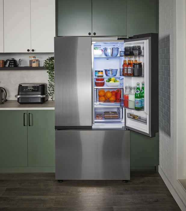 Samsung 36\" 30.1 Cu. Ft. Bespoke French-Door Refrigerator - Stainless Steel - RF30BB6200QLAA