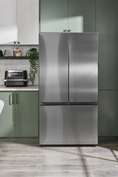 Samsung 36\" 30.1 Cu. Ft. Bespoke French-Door Refrigerator - Stainless Steel - RF30BB6200QLAA