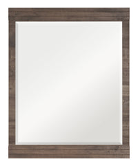 Riley Bedroom Dresser Mirror, Made in Canada - Grey 