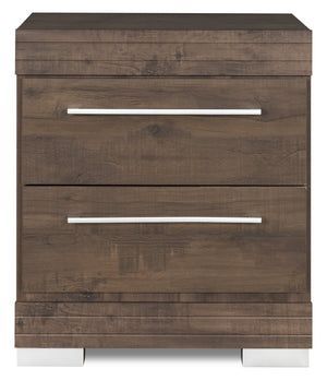 Riley Bedside 2-Drawer Nightstand, 21