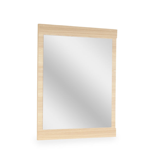Riley Bedroom Dresser Mirror, Made in Canada - Natural