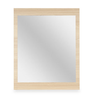 Riley Bedroom Dresser Mirror, Made in Canada - Natural
