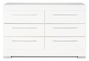 Riley Bedroom 6-Drawer Dresser, 49