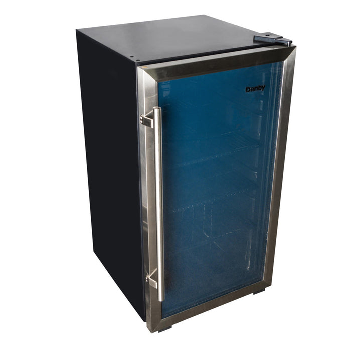 Danby 17.5\" 3.1 Cu. Ft. Free-Standing Beverage Center - Stainless Steel - DBC117A2BSSDD-6
