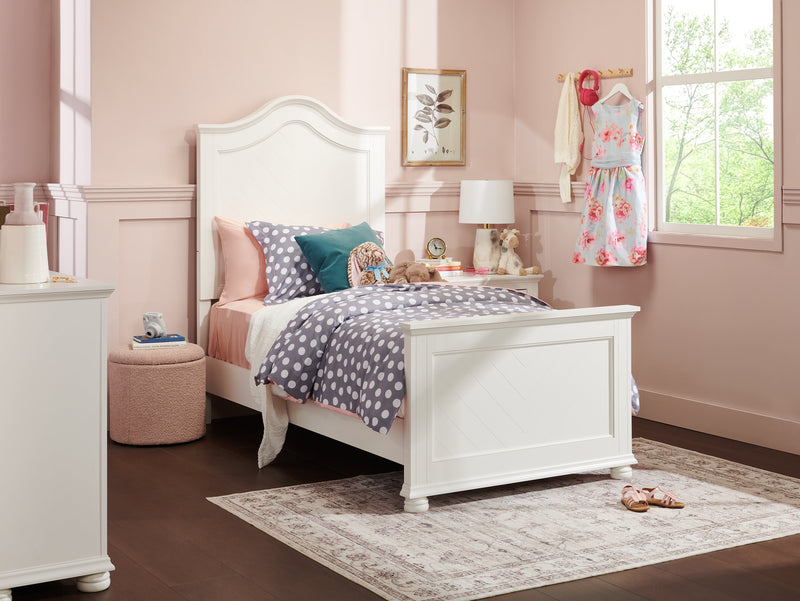 Saskatchewan 14.75\" Round Fabric Storage Ottoman - Pink