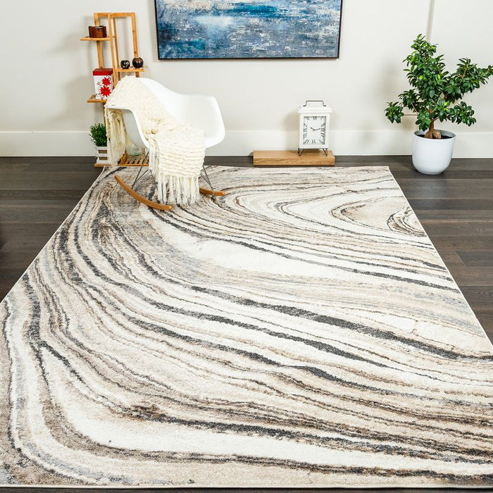 Darius Marble Area Rug - 6'7\" x 9'6\"