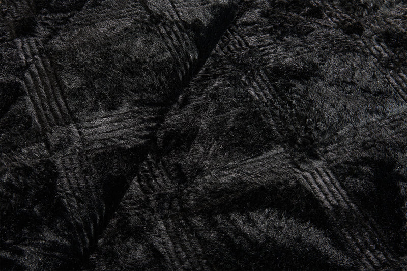 Serene 3-Piece Full/Queen Comforter Set - Black