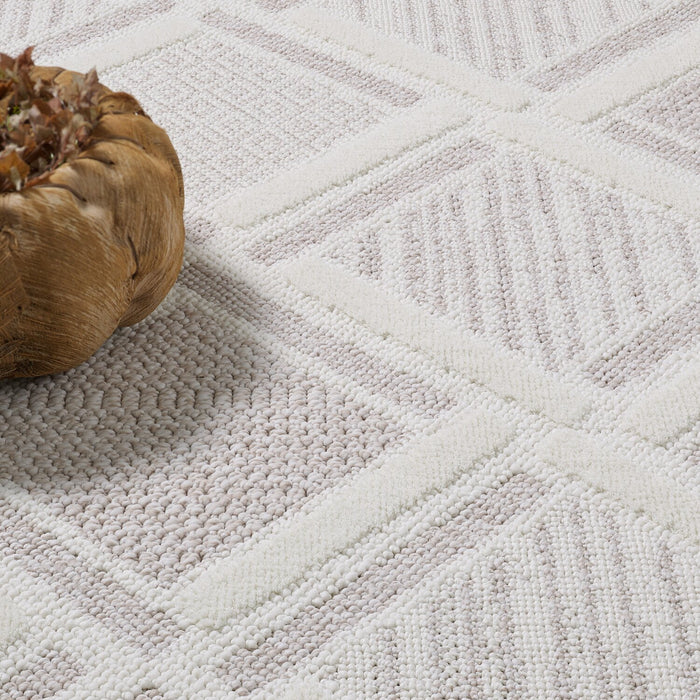 Knox Moroccan Beige Area Rug - 5'3\" x 7'7\"