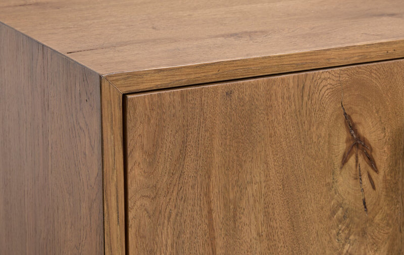 Scott Living Henri Dining Sever with Storage, Wood, 60\"W - Brown