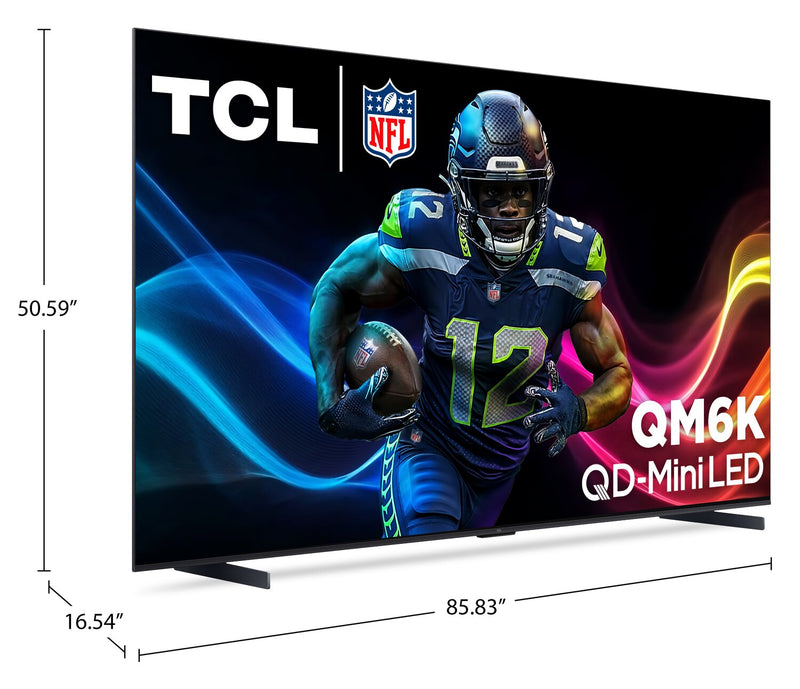 TCL 98\" QM6K QD-Mini LED QLED 4K UHD Smart Google TV (98QM6K)