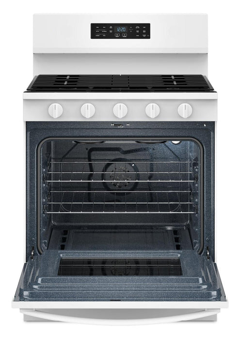 Whirlpool 5.0 Cu. Ft. Gas Range with Air Cooking – White - WFGS5730SW