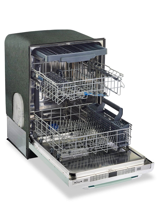 Classic Retro by Unique 24\" 45 dBA Top-Control Dishwasher - Summer Mint Green - UGP-24CR DW LG