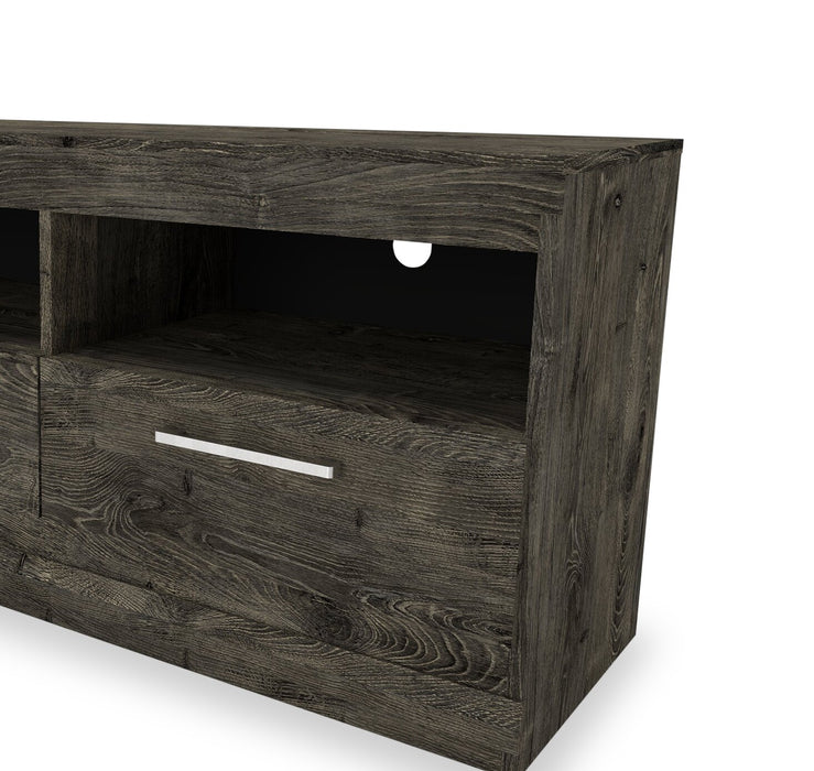 Camden 65\" TV Stand with Storage and Cable Management for TVs up to 70\" - Alabaster Oak