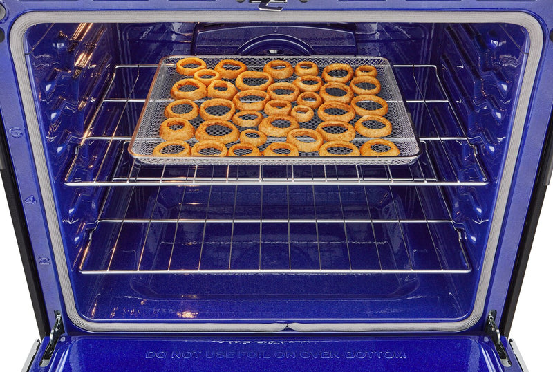 LG 6.3 Cu. Ft. Smart Electric Range with Air Fry – Fingerprint Resistant Stainless Steel - LSEL6335XE 