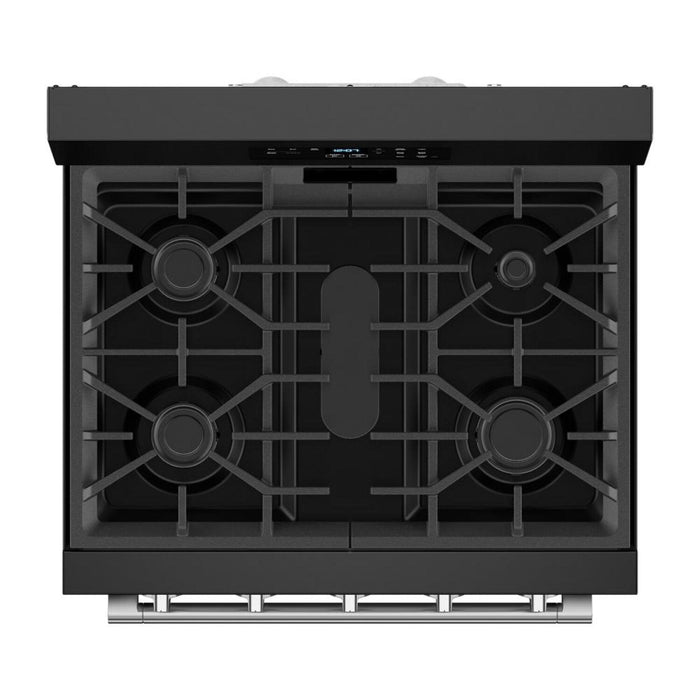 Maytag 5 Cu. Ft. Convection Gas Range with No Preheat Air Fry - Black - MFGS6030RB