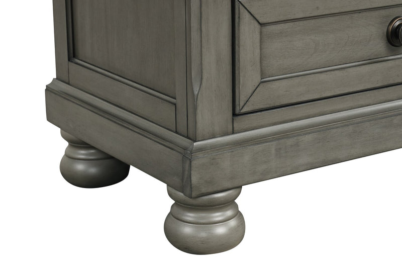 Chelsea Bedroom Chest of Drawers, 5-Drawer, 38\"W x 52\"H - Grey