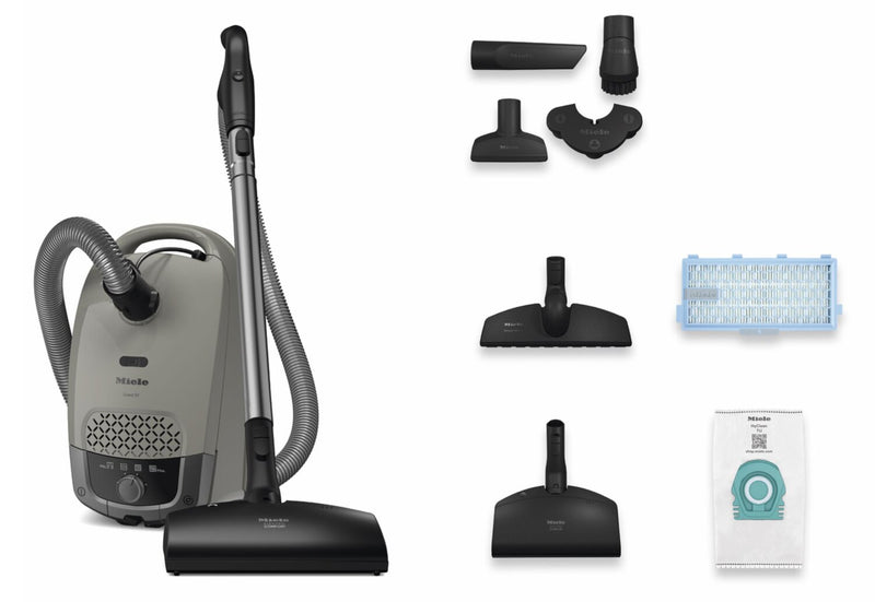 Miele Guard S1 Electro Canister Vacuum with Bag – Casa Grey - 41TRE044CDN  
