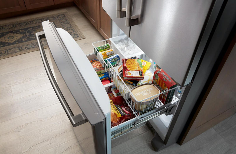 Maytag 36\" 25 Cu. Ft. Bottom-Mount Refrigerator - Fingerprint Resistant Stainless Steel - MRFF4236RZ