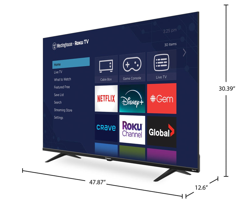 Westinghouse 55\" 4K UHD Roku Smart TV