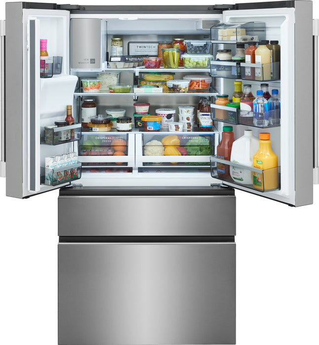 Frigidaire Professional 21 Cu. Ft. Counter-Depth 4-Door French Door Refrigerator - PRMC2290BF