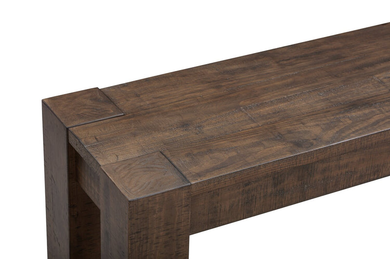 Kort & Co. Sol Dining Bench, 44\"W - Brown