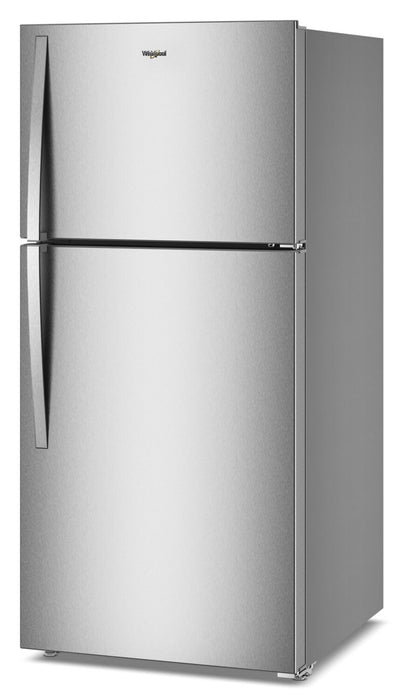 Whirlpool 29.5\" 19 Cu. Ft. Top Freezer Refrigerator with Total Coverage Cooling - Fingerprint-Resistant Stainless Steel - WRTX7419SZ 