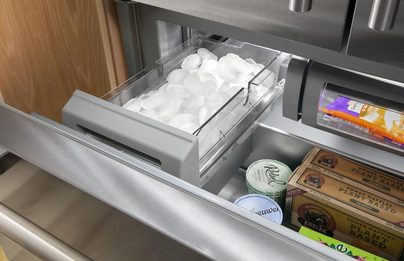 KitchenAid 36\" 20.8 Cu. Ft. French Door Bottom Mount Refrigerator - Juniper - KBFN536SJP