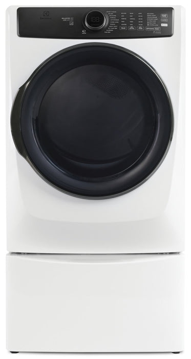 Electrolux 8 Cu. Ft. Perfect Steam™ Gas Dryer with LuxCare® Dry and Instant Refresh - ELFG7738AW 