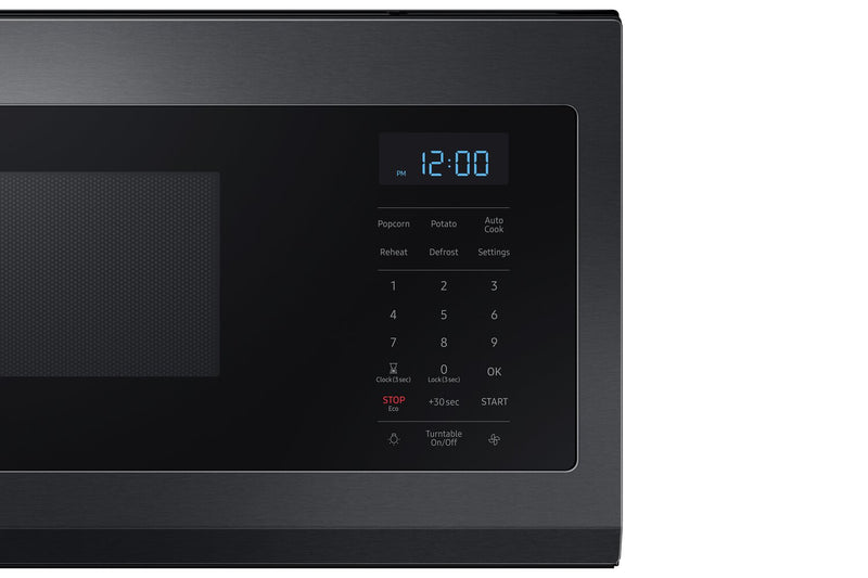 Samsung 1.1 Cu. Ft. Over-the-Range Microwave with 400 CFM - Matte Black Stainless Steel - ME11F7510MT/AC