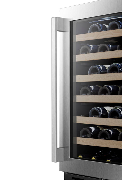 Hisense 5.4 Cu. Ft. 54-Bottle Wine Cooler with Wi-Fi and Reversible Door - Stainless Steel - HWS054N6SS