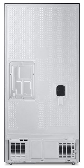 Samsung 33\" 17.5 Cu. Ft. Counter-Depth French-Door Refrigerator - Black Caviar Matt - RF18A5101MT/AA