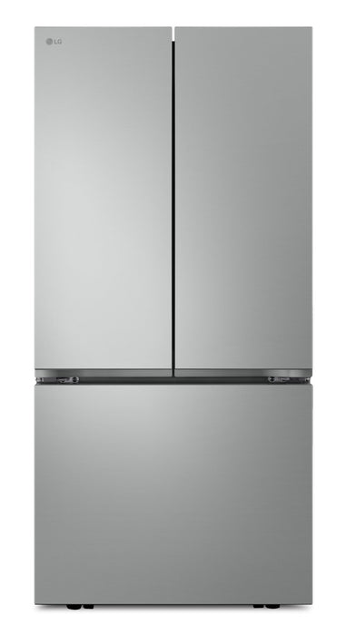 LG 33\" 21 Cu. Ft. French 3-Door Refrigerator – Prime Silver - LF21C6000V