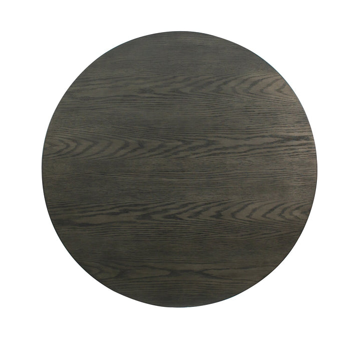 Eldon 38” Modern Round Solid Wood Coffee Table - Coffee Bean