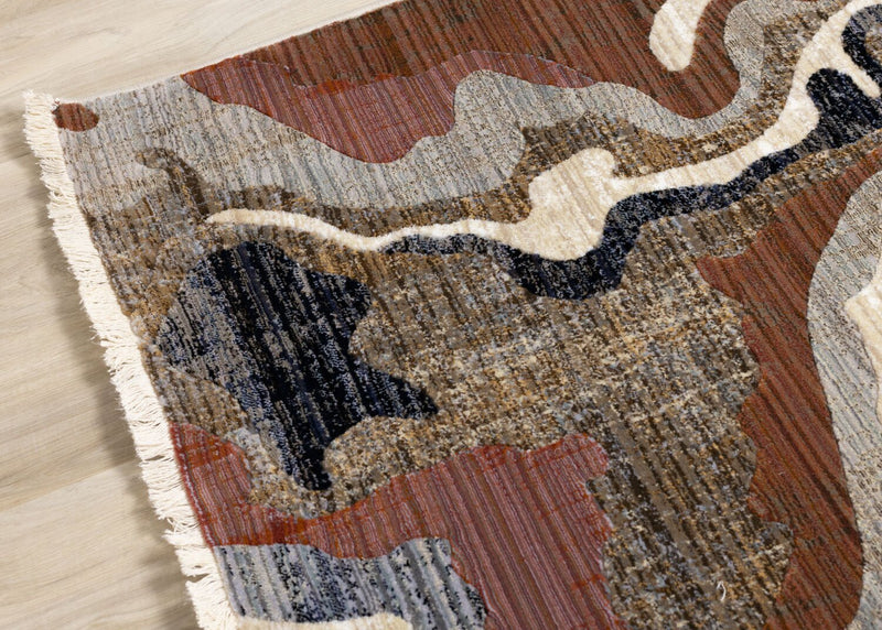 Janey Multi-Colour Area Rug - 5'3\" x 7'10\"