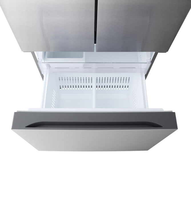 LG 33\" 25 Cu. Ft. Smart French-Door Refrigerator with Ice Maker - Stainless Steel - LF25S6200S