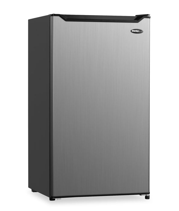 Danby 18.7\" 3.2 Cu. Ft. Mini Fridge - Stainless Steel - DAR032B2SLM 