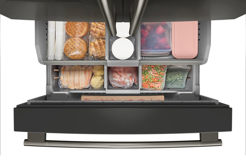 KitchenAid 30 Cu. Ft. French Door Refrigerator – Black Ore - KRFF436SBE 