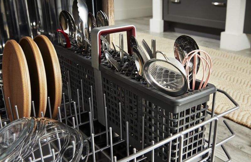 KitchenAid 24\" 44 dBA Dishwasher with 360° Max Jets™ Third Rack – Juniper - KDFS424SJP 