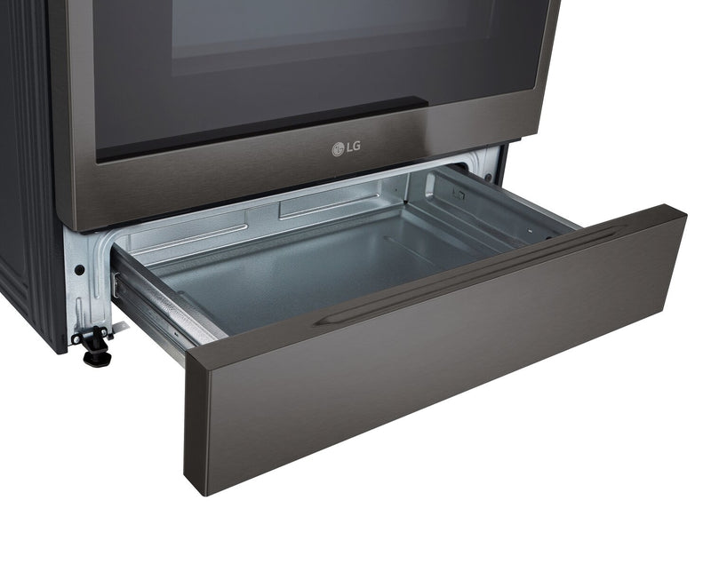 LG 6.3 Cu Ft. Smart Gas Slide-In Range with Air Fry – Black Stainless Steel - LSGL6335Z