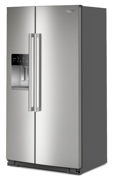 Maytag 36\" 20.8 Cu. Ft. Side-by-Side Refrigerator - Fingerprint-Resistant Stainless - MRSC6636RZ