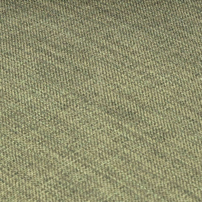 Kort & Co. Freeman 80” Linen-Look Fabric Condo Size Sofa with Wood Legs - Avocado Green