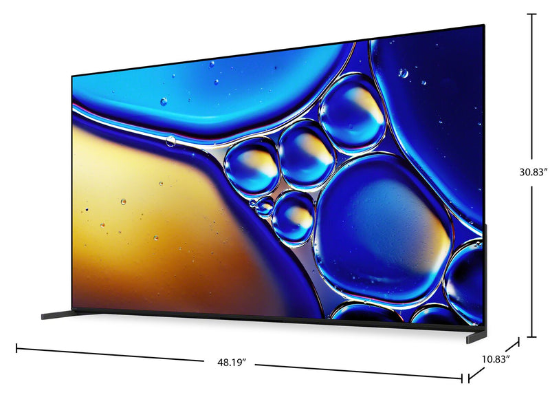 SONY 55\" Bravia 8 II QD-OLED 4K UHD Smart Google TV (K-55XR80M2) – 2025 Model
